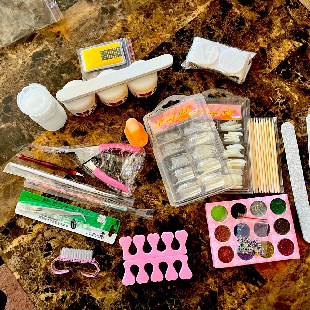 Full Acrylic nail kit